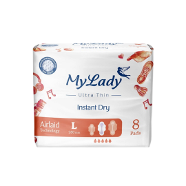 Instant Dry L 8 шт