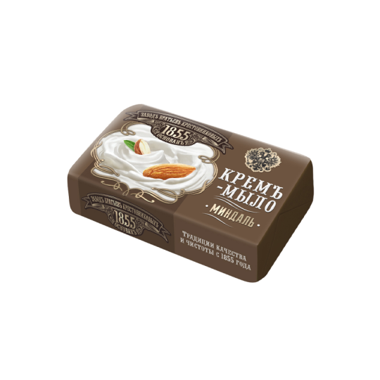 Туалетное крем мыло Заводъ Братьевъ Крестовниковыхъ Миндаль 190 г