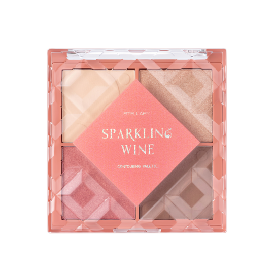 Палетка для контуринга Stellary Sparkling wine Contouring Palette 4в1 12 г