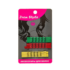 Набор невидимок для волос Iron Style 3631-04 15 шт.