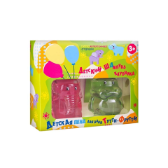 Подарочный набор: Пена + Шампунь Liss Kroully Тутти Фрутти + Клубника BN-2402 180 мл+180 мл