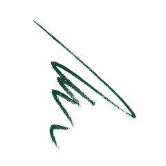 Карандаш для век устойчивый SHU Old School т.16 Изумрудный 1,5 г