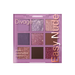 Палетка теней для век Divage Easy Nude т.Plum 9 г