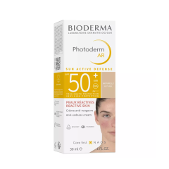 Солнцезащитный крем с тоном для кожи с покраснениями BIODERMA Photoderm AR Anti-redness Cream SPF 50+ 30 мл