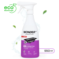 Экосредство для уборки Wonder Lab В Ванной и Туалете 550 мл