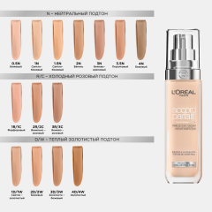 Тональный крем для лица L'Oreal Paris Accord Parfait т.N2 Ваниль 30 мл