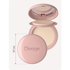 Пудра компактная Divage Skin Cult Compact Powder т.02 Холодный бежевый 8,5 г