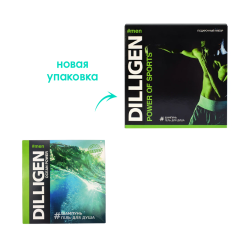 Подарочный набор (Шампунь для волос+Гель для душа) Dilligen Ocean Power 250 мл+250 мл