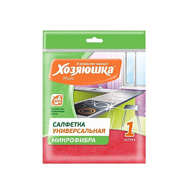 Универсальная микрофибра 30*30 см 1 шт