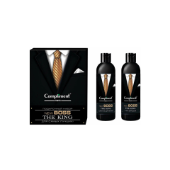 Подарочный набор: Шампунь+ Гель для душа Compliment New Boss The King 250 мл+250 мл