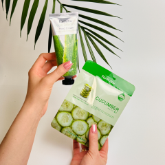 Крем для рук Farm Stay Visible Difference Aloe Hand Cream 100 мл