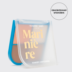 Палетка для скульптурирования лица пудровая Vivienne Sabo Mariniere Powder Contouring т.01 17,2 г