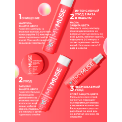 Несмываемый спрей для волос MY MUSE Интенсивное Питание Термозащита Восстановление и Блеск 150 мл