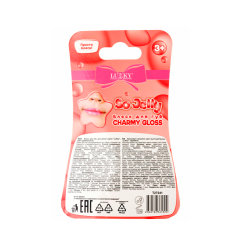 Сверкающий блеск для губ + браслетик с подвеской Lukky Charmy Gloss 5 мл+1 шт