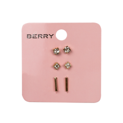Серьги Shineberry SP028 3 пары