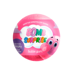 Шипучая бомбочка для ванны с игрушкой Bomb Surprise Bubble Gum 115 г