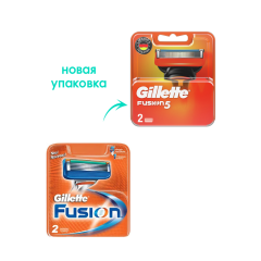 Сменные кассеты для бритья Gillette Fusion5 2 шт
