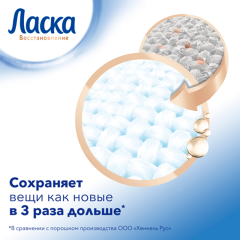 Гель для стирки Лaска Эффект Восстановления Белого 3D 1000 мл