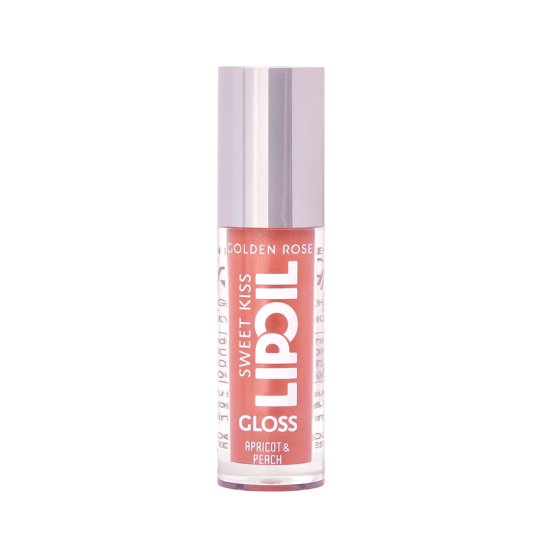 Масло-блеск для губ Golden Rose Sweet Kiss Lip Oil Gloss т.02 Apricot & Peach 4,7 мл