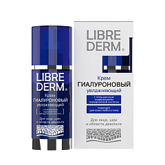 Крем увлажняющий для лица, шеи и области декольте Librederm Гиалуроновый 50 мл