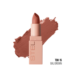 Помада для губ устойчивая матовая Stellary Long Lasting т.15 Bali brown 3.8 г