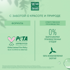 Ночной крем для лица для сухой кожи Чистая Линия Интенсивное Питание с Маслом Ростков Пшеницы 40 мл