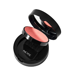 Компактные румяна с эффектом сияния Note Luminous Silk Compact Blusher т.01 Розовый пляж 5,5 г