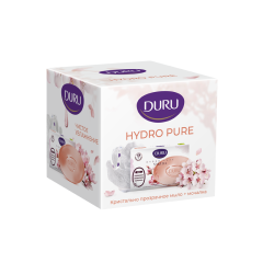 Мыло + мочалка Duru Hydro Pure Сакура 106 г+1 шт