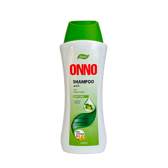 Шампунь для жирных волос Onno Shampoo Green Lemon 600 мл