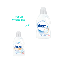 Гель для стирки Лaска Эффект Восстановления Белого 3D 1000 мл