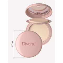 Пудра компактная Divage Skin Cult Compact Powder т.04 Темно-бежевый 8,5 г