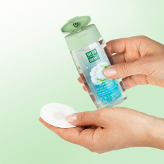 Лосьон для снятия макияжа Чистая Линия Бережное Очищение с Экстрактом Хлопка 100 мл