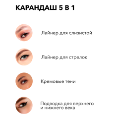 Карандаш для глаз SHIK Kajal Liner т.02 Bittersweet 1,2 г