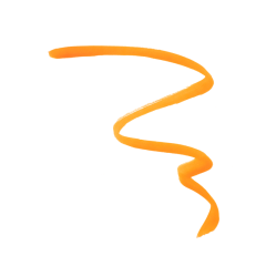 Лайнер для глаз стойкий Love Generation Color Resourse Eyeliner т.04 Оранжевый 0,6 мл