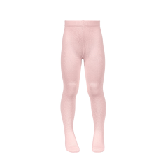 Колготки с ажурным рисунком без пятки Omsa Kids Collant 12A02-3 Rosa р.152-158