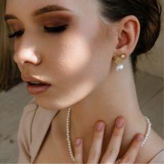 Серьги Shineberry BL21124-40 1 пара