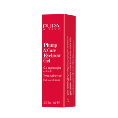 Гель для бровей Pupa Plump & Care Eyebrow Gel т.003 DARK BROWN 3 мл
