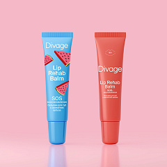 Бальзам для губ Divage Lip Rehab Balm Арбуз 12 мл