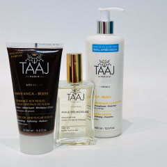 Лосьон для тела алоэ вера Taaj Paris Abhyanga Body Lait Frais Hydratant Aloe Vera 400 мл