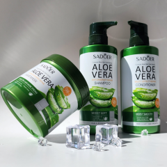 Кондиционер для волос восстанавливающий с экстрактом алоэ вера Sadoer Aloe Vera Multi-Effect Repair Conditioner 500 мл