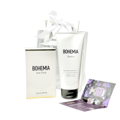 Подарочный набор (Женская парфюмерная вода + гель для душа) Parfums Constantine Bohemia Sun Drop + Подарок П 1 50 мл+200 мл