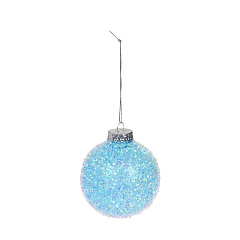 Ёлочное украшение Koopman International Pink New Year Розовый Новый Год Шар 1 шт