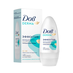 Ролик-антиперспирант Дав Derma Эффектив 50 мл