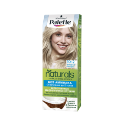 Стойкая краска для волос Палетт Naturals т.10-2 Холодный блондин 110 мл
