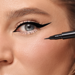 Подводка для глаз водостойкая Elian Russia Fine Line Waterproof Eyeliner т.Чёрный 1,6 мл