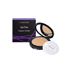 Пудра компактная LIMONI Satin т.03 10 г
