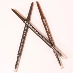 Карандаш для бровей ультратонкий Belor Design Browista т202 Светло-коричневый 0,1 г