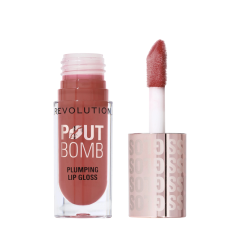 Блеск для губ Makeup Revolution Pout Bomb Plumping Lip Gloss т. Plumping Melba Warm Peach 4,5 мл