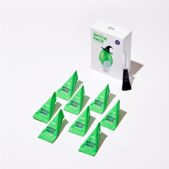 Успокаивающая глиняная маска на основе центеллы и зелёного чая SKIN1004 Madagascar Centella Zombie Beauty By Witch Pack 8 шт