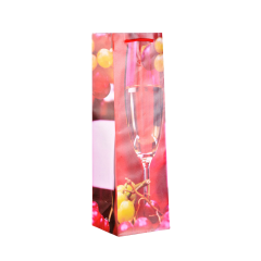 Пакет подарочный для бутылки Чудо Дом Микс 36*11*10 см 1 шт